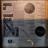 Vasant Desai  - Music Of Vasant Desai (Vinyl)